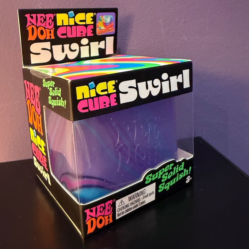 Needoh Nice Cube Swirl. New